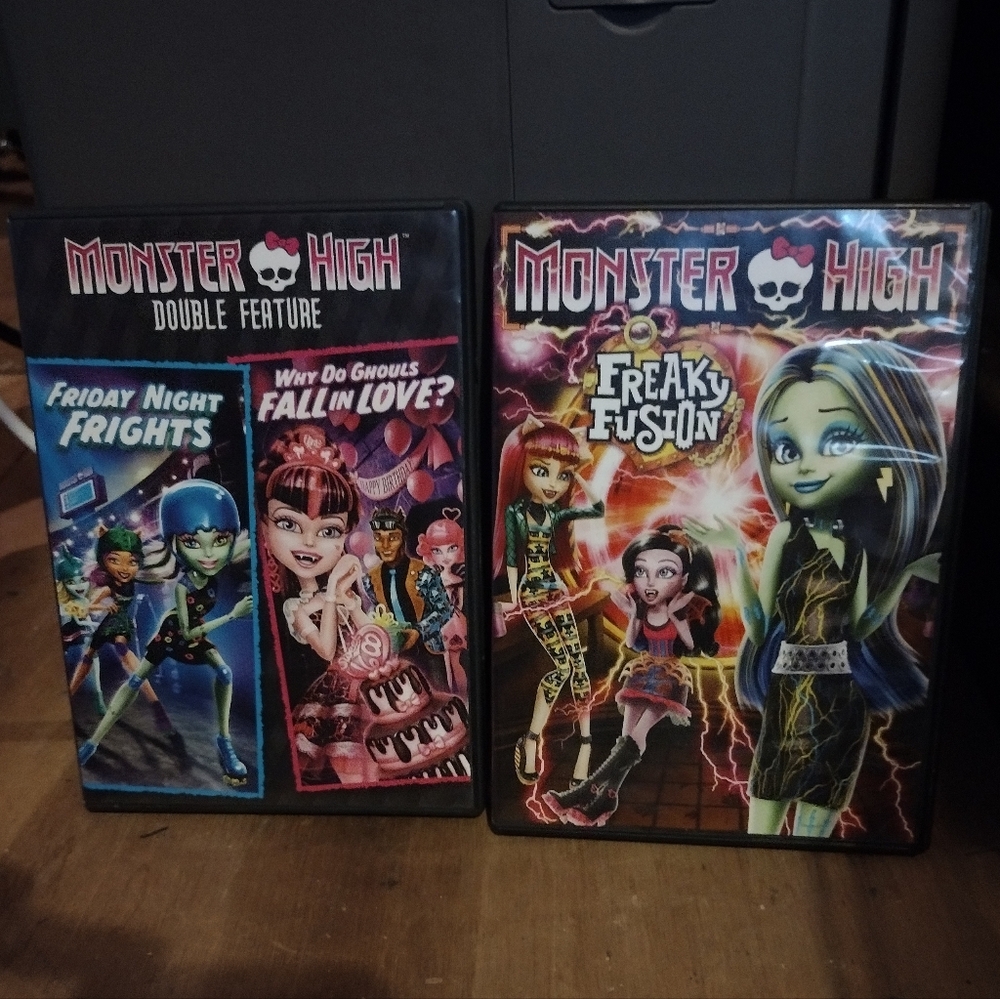 (3) Monster High DVDs